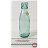 Image 4 : Blob Top Bottle : Embossed "S. Ledgard Nelson Hotel Armley" (Aqua) (Measures : 7-1/2"H)