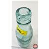 Image 7 : Blob Top Bottle : Embossed "S. Ledgard Nelson Hotel Armley" (Aqua) (Measures : 7-1/2"H)