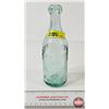 Image 1 : Blob Top Bottle : Embossed "William Rothwell Mayor Street Bolton" (Aqua) (Measures : 7-3/4"H)