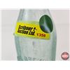 Image 11 : Aqua Embossed Bottles (3) : - The Empire Brewing Co. Ltd. - (2) Brandon Brewing Co. (All Measures : 