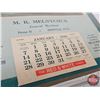 Image 6 : Misprint Advertising Calendar 1940 : "M.R. Melnychuk General Merchant" MANVILLE, ALTA. (Mannville Sp