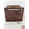 Image 6 : Wood Egg Crate (Measures : 10-1/2"H x 12-3/4"W x 12-3/4"D)