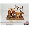 Image 1 : THE WORLD OF KRYSTONIA Figurine w/Swarovski Crystal : Precious Art Inc. (Hand Painted) : Rueggan's E