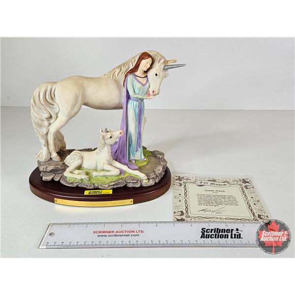 THE WORLD OF KRYSTONIA Fair Maidens Figurine : Forever Friends #1003 (Limited Edition 404/1000) (c/w