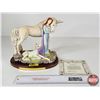Image 1 : THE WORLD OF KRYSTONIA Fair Maidens Figurine : Forever Friends #1003 (Limited Edition 404/1000) (c/w