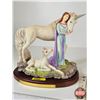Image 2 : THE WORLD OF KRYSTONIA Fair Maidens Figurine : Forever Friends #1003 (Limited Edition 404/1000) (c/w