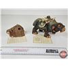 Image 1 : THE WORLD OF KRYSTONIA Figurines w/Swarovski Crystal (2): Panton International Stoke-On-Trent Englan