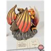 Image 5 : THE WORLD OF KRYSTONIA Figurine w/Swarovski Crystal : Precious Art Inc. (Hand Painted) : Battle for 