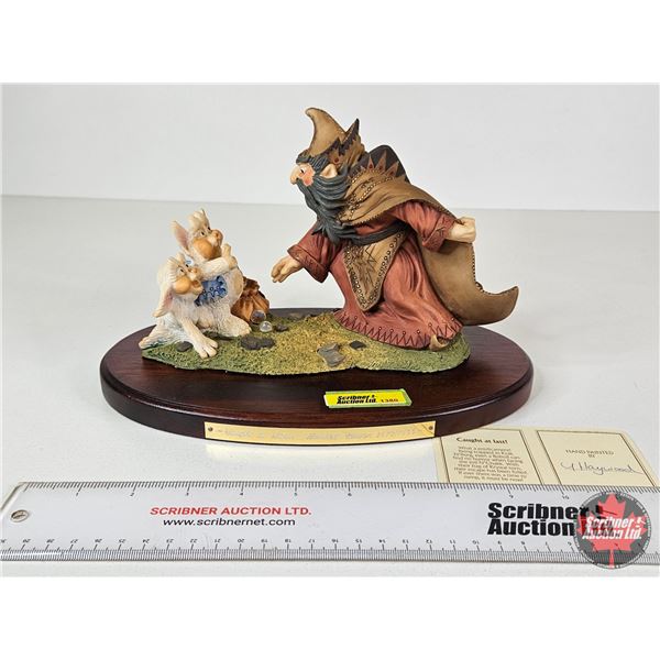 THE WORLD OF KRYSTONIA Figurine w/Swarovski Crystal : Panton International Burslem Stoke-On-Trent En
