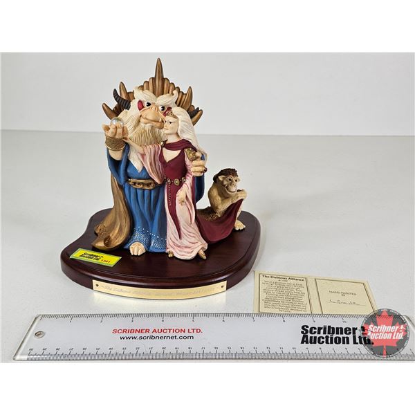 THE WORLD OF KRYSTONIA Figurine w/Swarovski Crystal : Panton International Stoke-On-Trent England (H