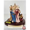 Image 2 : THE WORLD OF KRYSTONIA Figurine w/Swarovski Crystal : Panton International Stoke-On-Trent England (H