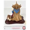 Image 5 : THE WORLD OF KRYSTONIA Figurine w/Swarovski Crystal : Panton International Stoke-On-Trent England (H
