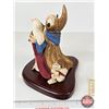 Image 6 : THE WORLD OF KRYSTONIA Figurine w/Swarovski Crystal : Panton International Stoke-On-Trent England (H
