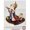 Image 7 : THE WORLD OF KRYSTONIA Figurine w/Swarovski Crystal : Panton International Stoke-On-Trent England (H