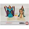 Image 1 : THE WORLD OF KRYSTONIA Figurines w/Swarovski Crystal (2): Panton International Stoke-On-Trent Englan