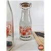 Image 3 : Edmonton City Dairy Co. ACL Milk Bottles (2) & The Story Of the Edmonton City Dairy Pamphlet  c/w RE