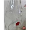 Image 4 : Milk Bottles (3) : - Embossed Edmonton City Dairies (2) - ACL Store (Tallest Measures : 10"H)