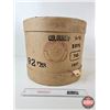 Image 2 : Cheddar Cheese 92lb Cheese Box (Measures ; 14"H x 16-1/4"Dia)