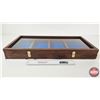 Image 6 : Glass Display Case (Measures : 3-1/4"H x 25-1/4"W x 11-3/4"D)