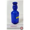 Image 1 : Cream Top Milk Bottle : "Brookfield Baby Top" (Cobalt Blue)  (Measures : 9-1/4"H)