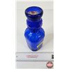 Image 2 : Cream Top Milk Bottle : "Brookfield Baby Top" (Cobalt Blue)  (Measures : 9-1/4"H)