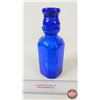 Image 4 : Cream Top Milk Bottle : "Brookfield Baby Top" (Cobalt Blue)  (Measures : 9-1/4"H)