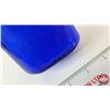 Image 6 : Cream Top Milk Bottle : "Brookfield Baby Top" (Cobalt Blue)  (Measures : 9-1/4"H)