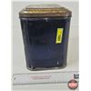 Image 3 : The Saskatoon Wholesale Grocery Company Tin (Saskatoon, SK) (Measures : 9"H x 8"W x 7"D)
