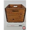 Image 3 : Purity Dairy Wooden Shipping Crate  (Measures : 11-1/2"H x 13-1/2"W x 14-1/4"D)