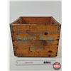 Image 4 : Purity Dairy Wooden Shipping Crate  (Measures : 11-1/2"H x 13-1/2"W x 14-1/4"D)
