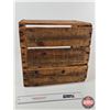 Image 7 : Purity Dairy Wooden Shipping Crate  (Measures : 11-1/2"H x 13-1/2"W x 14-1/4"D)