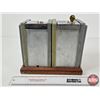 Image 5 : Perfume Vending Machines (2) w/Stand & Key (c. 1950's) (Total Measurement on Stand : 9"H x 10-1/4"W