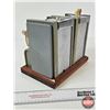Image 6 : Perfume Vending Machines (2) w/Stand & Key (c. 1950's) (Total Measurement on Stand : 9"H x 10-1/4"W
