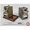 Image 7 : Perfume Vending Machines (2) w/Stand & Key (c. 1950's) (Total Measurement on Stand : 9"H x 10-1/4"W