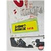 Image 11 : 7UP White Painted Wooden 24 Bottle Crate  (Measures : 4"H x 18-1/4"W x 12"D)