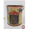 Image 4 : Rogers' Golden Syrup Tin & Ephemera (Tin Measures : 5-1/2"H x 5"Dia)