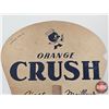 Image 7 : Orange Crush Hand Held Fan (French) (Measures : 11"L)