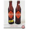 Image 1 : Orange Crush ACL Bottles (2) (Amber Glass) (Both Measure : 8-1/4"H)