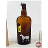 Image 9 : White Horse Scotch Whisky Collector Combo : - Bottle w/Cardboard Carrier (Paper Label) - ACL Bottle 