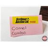 Image 9 : Camel Cigarette Combo : - Ashtray - Collector Packs (2) - Climax Welding Compound Box (Box Measures 