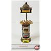 Image 1 : Vintage French Art Deco Kiosk Pop-Up Cigarette Dispenser (c. 1930's-40's) (Measures : 9"H)
