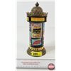 Image 4 : Vintage French Art Deco Kiosk Pop-Up Cigarette Dispenser (c. 1930's-40's) (Measures : 9"H)