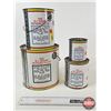 Image 3 : Rogers' Golden Syrup Tins (4) (Largest Measures : 8-1/4"H)