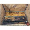 Image 5 : Northern Alberta Dairy Pool Wood Box Crate (Measures : 10"H x 17"W x 14"D)