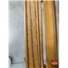 Image 4 : H J Harwood's Double Wood Folding Chair (Measures : 34"H x 36-1/2"W x 24"D)