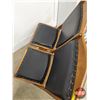 Image 7 : H J Harwood's Double Wood Folding Chair (Measures : 34"H x 36-1/2"W x 24"D)