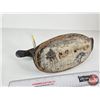 Image 8 : Wooden Duck Decoy (Consignor Tag - Working Blue Bill Drake 1920)  (Measures : 6"H x 5"W x 15"L)