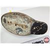 Image 9 : Wooden Duck Decoy (Consignor Tag - Working Blue Bill Drake 1920)  (Measures : 6"H x 5"W x 15"L)