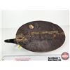 Image 10 : Wooden Duck Decoy (Consignor Tag - Working Canvasback Drake Stamped D. Early 1930's)  (Measures : 7-