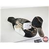 Image 6 : Wooden Duck Decoy (Consignor Tag - Working Blue Bill Drake c. 1940's)  (Measures : 6-1/4"H x 5-1/2"W